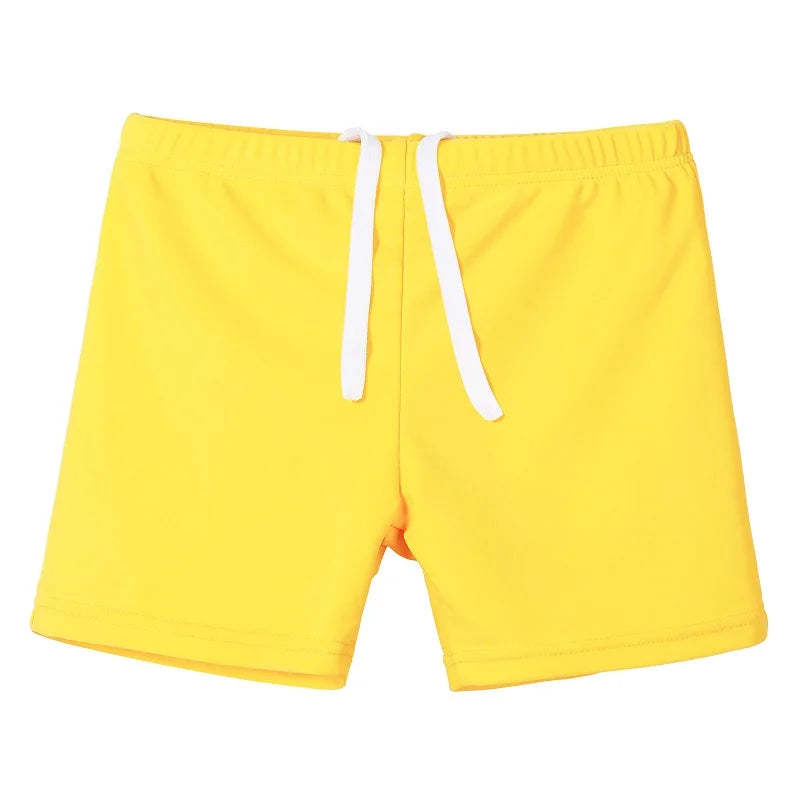 BAOHULU Kids Swimsuit Teens Swim Shorts Solid Color Swimming Trunks Boys Summer Swimwear Beach Wear Surfing Suit 7