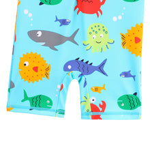 Load image into Gallery viewer, BAOHULU UPF50+ Long Sleeve Cartoon Boys Swimwear One Piece Kids Swimsuit Baby Swimwear Toddler Infant Bathing Suit for Girls Boy 5