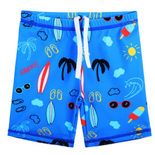 Load image into Gallery viewer, BAOHULU Cartoon Print Kids Swimsuit Two Pieces Long Sleeve Bathing Suit Children Summer Water Sport Surfing Suit Boys Beachwear 4