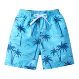 Kids Swim Shorts Cute Swimsuit Swimming Trunks Quick Dry Summer Swimwear Boys Beach Shorts Surf Board Male Clothing Pant