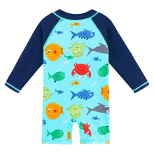 Load image into Gallery viewer, BAOHULU UPF50+ Long Sleeve Cartoon Boys Swimwear One Piece Kids Swimsuit Baby Swimwear Toddler Infant Bathing Suit for Girls Boy 2