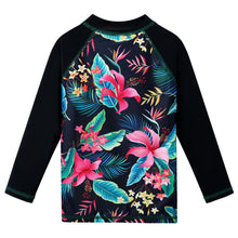 Load image into Gallery viewer, BAOHULU 3-12Y Kids Swimsuit Two Pieces Sets Swimwear Long Sleeve Rashguard UPF 50+ UV Sun Protective Swimming Suit 3