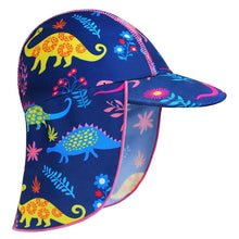 Load image into Gallery viewer, BAOHULU Infantil Swimming Caps 2021 Summer Print Swim Sun Hats Beach Caps Kids Hats for Boys Girls 6 Months-6 years Children 8