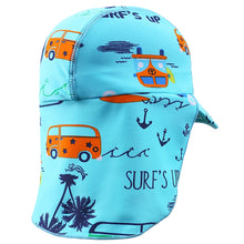 Load image into Gallery viewer, BAOHULU Cartoon Baby Kids Swimming Cap Summer 2021 Sun Protection Beach Sun Hats Waterproof for Boys Girls Children Outdoor Hat 2